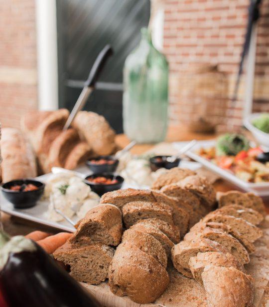 Vloergebakken brood en smeersels 🌱