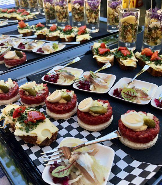 Luxe koude borrelhapjes